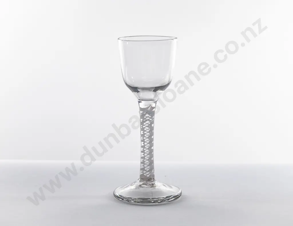 C1760 Georgian Wine Glass Image 1++