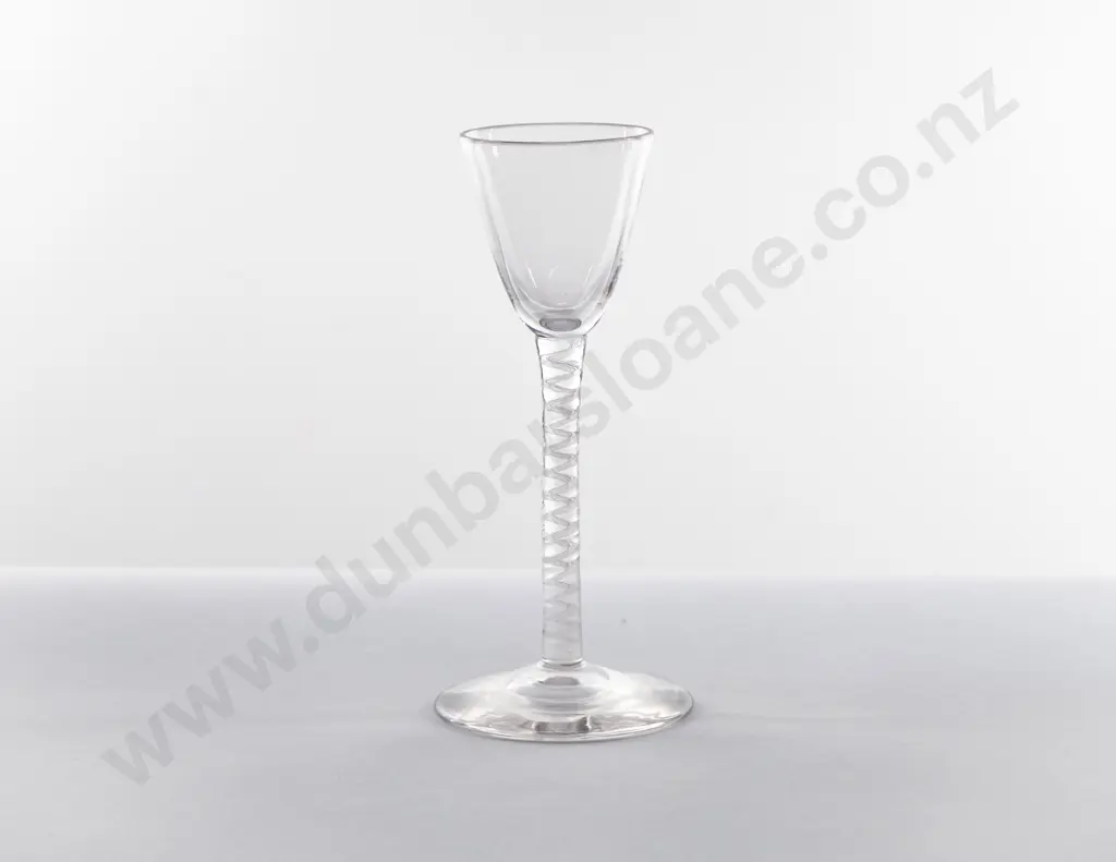C1760 Georgian Wine Glass Image 1++