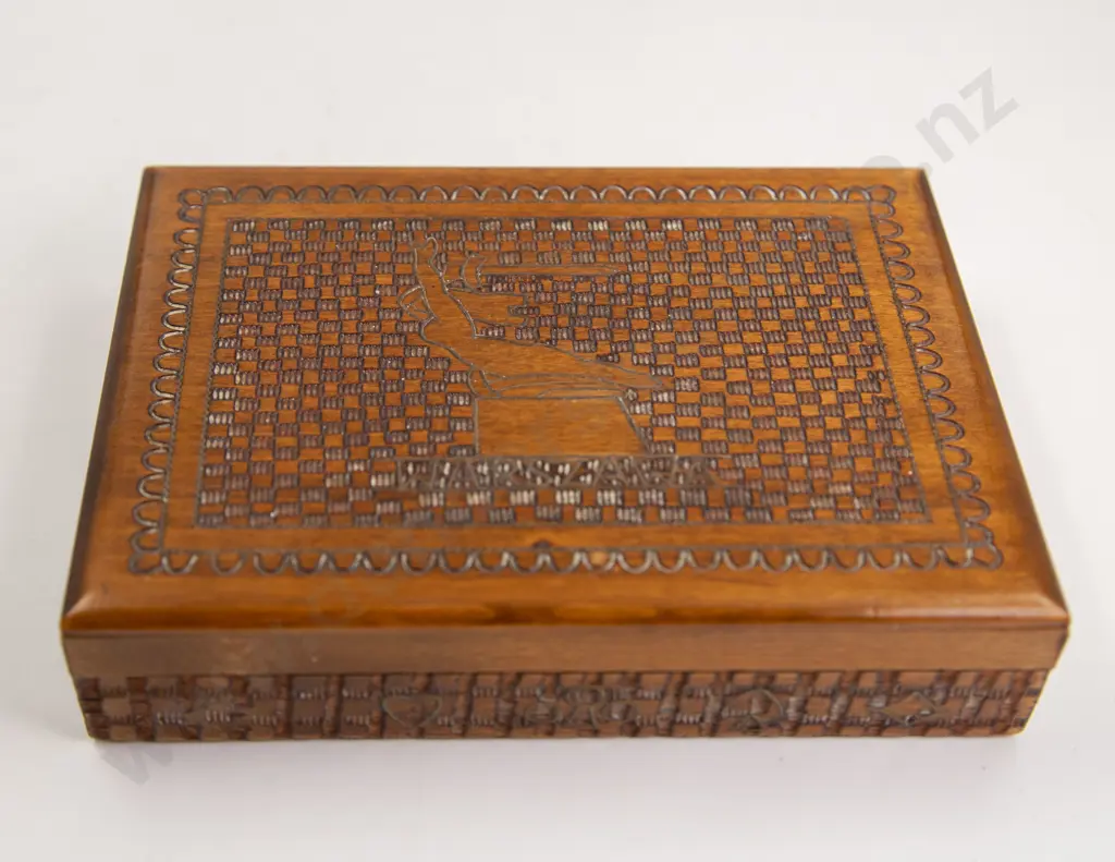 Three Vintage Boxes and Cribbage Marker Board Image 1++