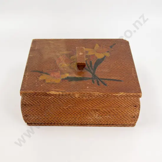 WWII Japanese Prisoner of War Hand Made Work Box