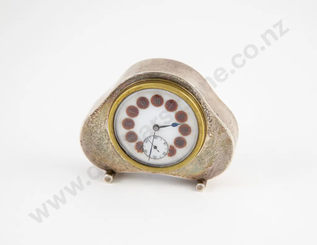 Geo V S/S Dressing Table Clock Image 1++