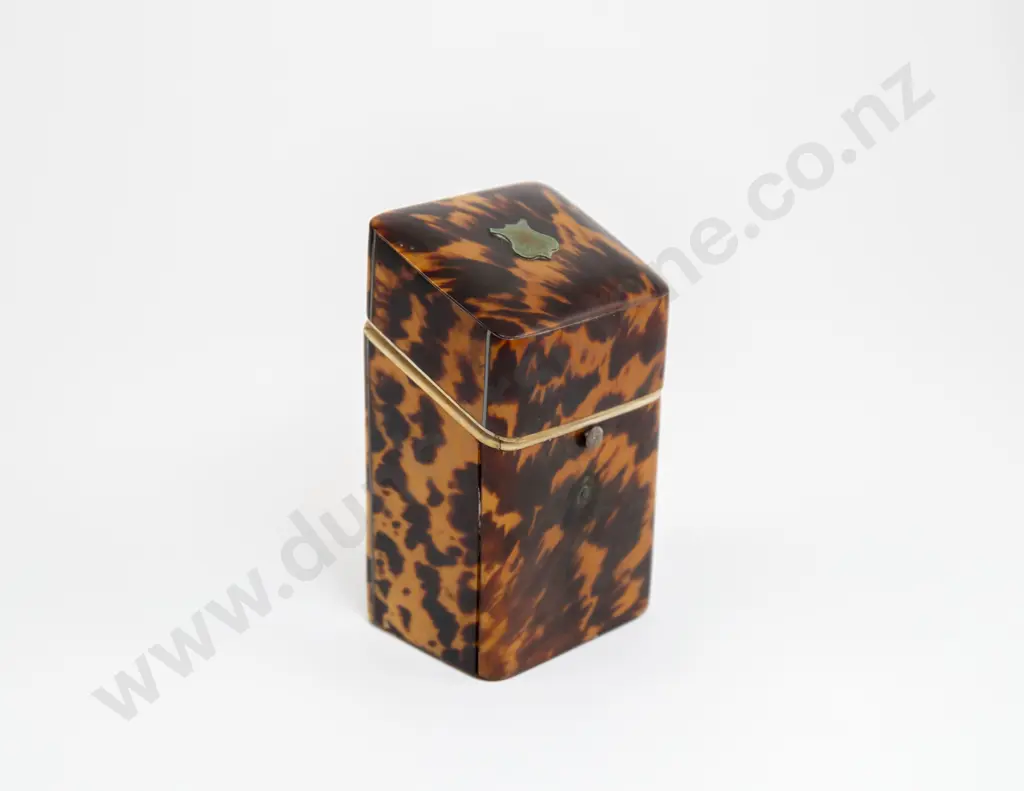Victorian Tortoise Shell Sewing Etui Image 1++