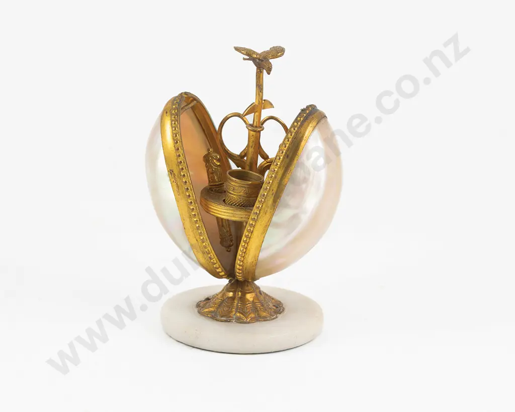 C19th French Le Palais Royal Sewing Box Image 1++