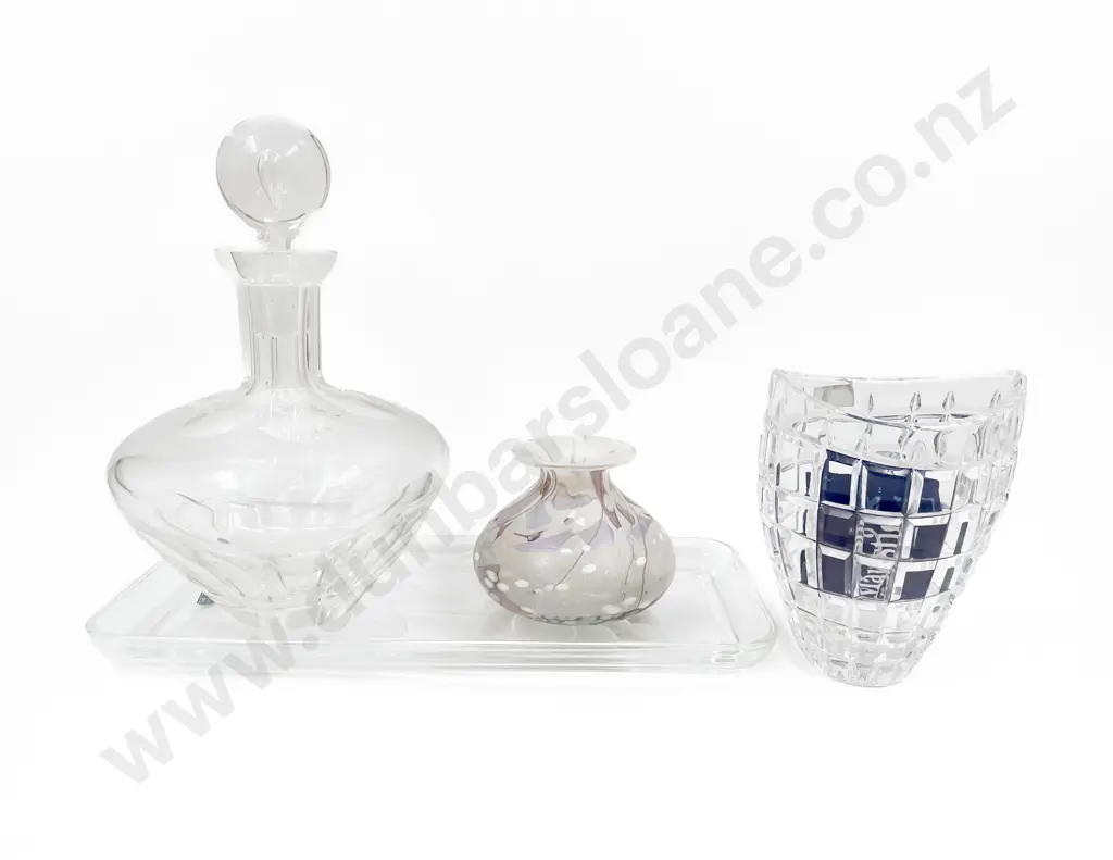Quantity of Assorted Crystal & Glassware incl Decanter Image 1++