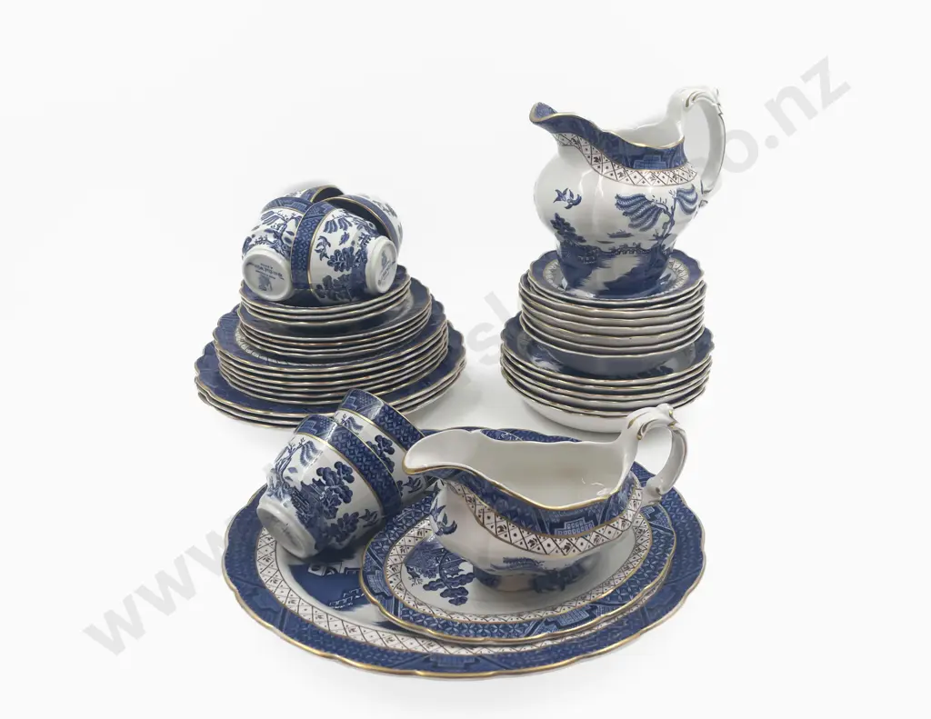 Booths "Real Old Willow" Pattern Part Dinnerset Image 1++