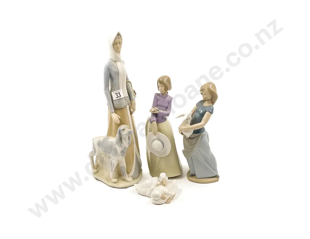 Two Nao Figures & Two Others Image 1++