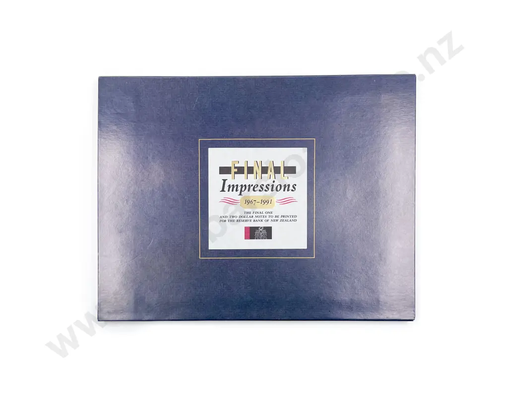 NZ 1991 Final Impressions Pack $1 and $2 notes with $10 x2  and AU $2 x5/$1 x1 Image 1++