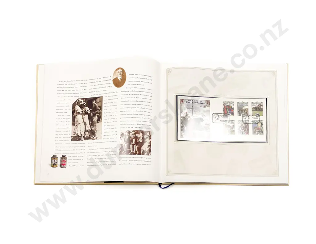 NZ Stamps Collection The Emerging Years Image 1++