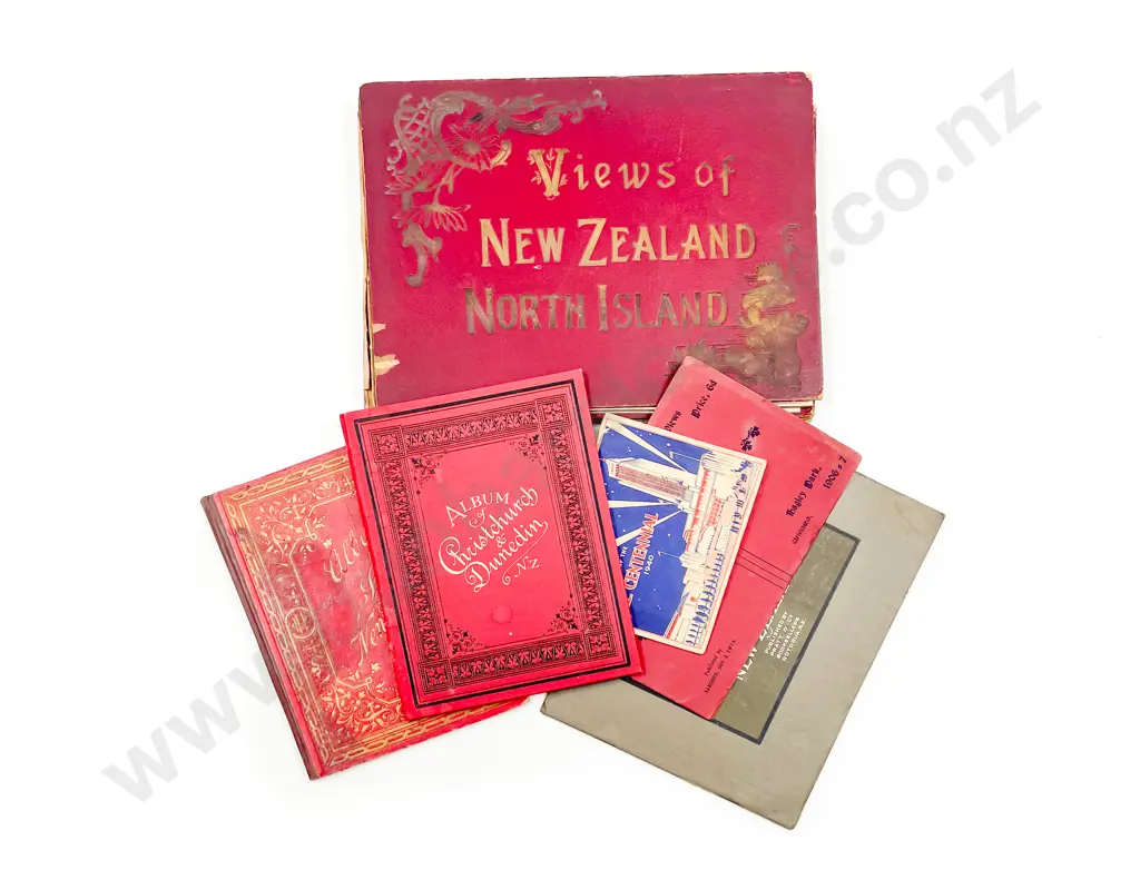 Seven Vintage NZ Souvenir View Booklets Image 1++