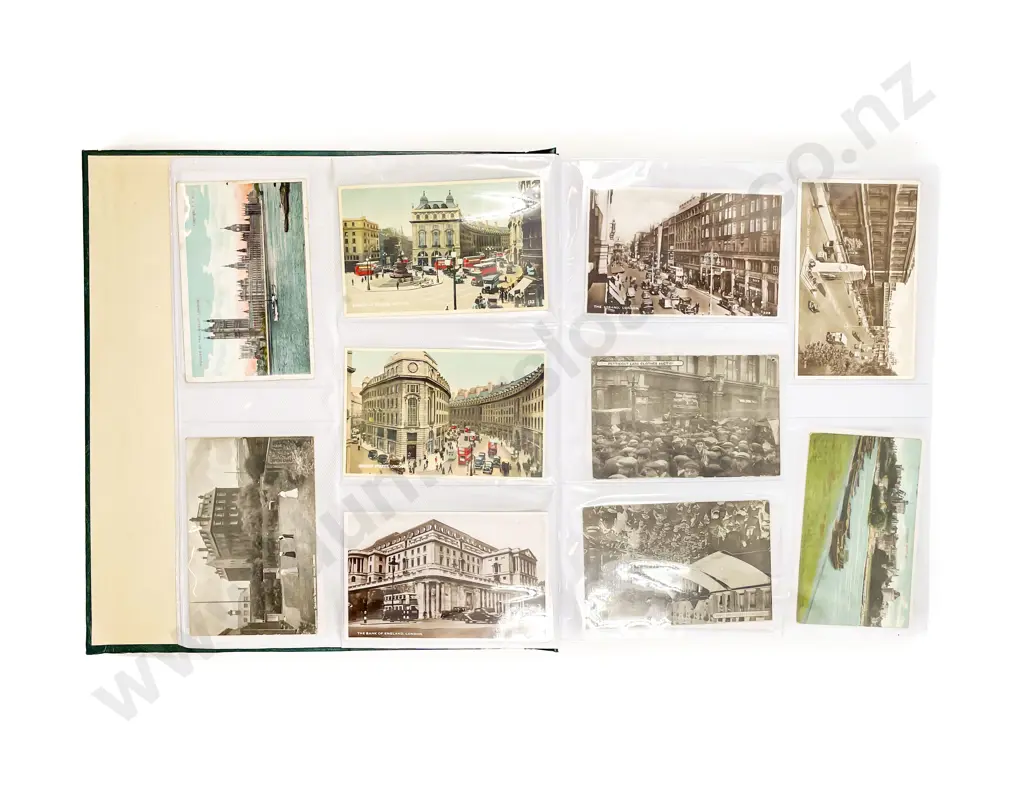 Large Vintage Album UK/Novelty/Photographic Postcards Image 1++