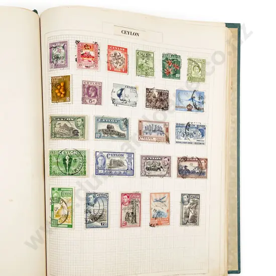 Two Vintage Pacific Island Stamp Albums