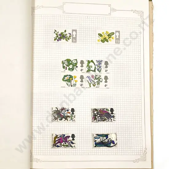 Two Vintage UK and World Stamp Albums