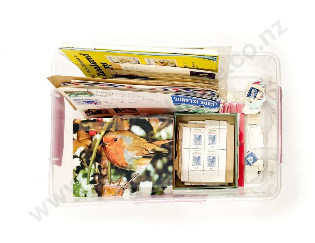 Qty NZ and World Pacific Island Loose Stamps Packs and FDC's Image 1++