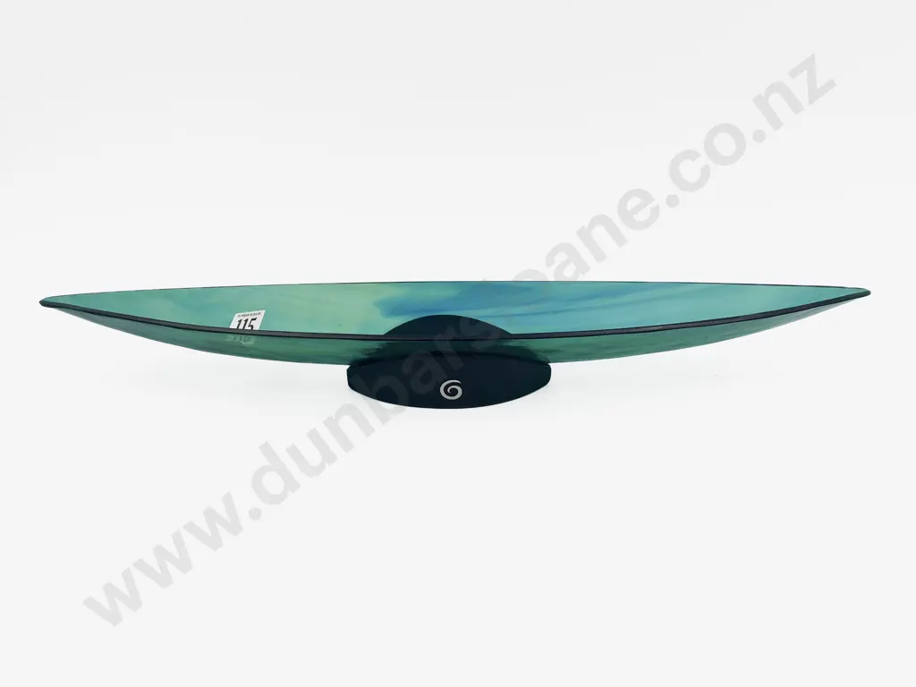 Darryl Fagence Art Glass Canoe Image 1++