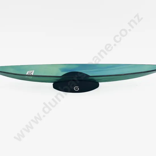 Darryl Fagence Art Glass Canoe
