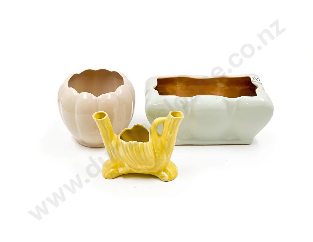 Three Assorted Pottery Vases Image 1++