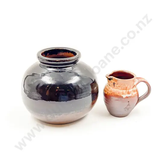 Pottery Vase & Jug