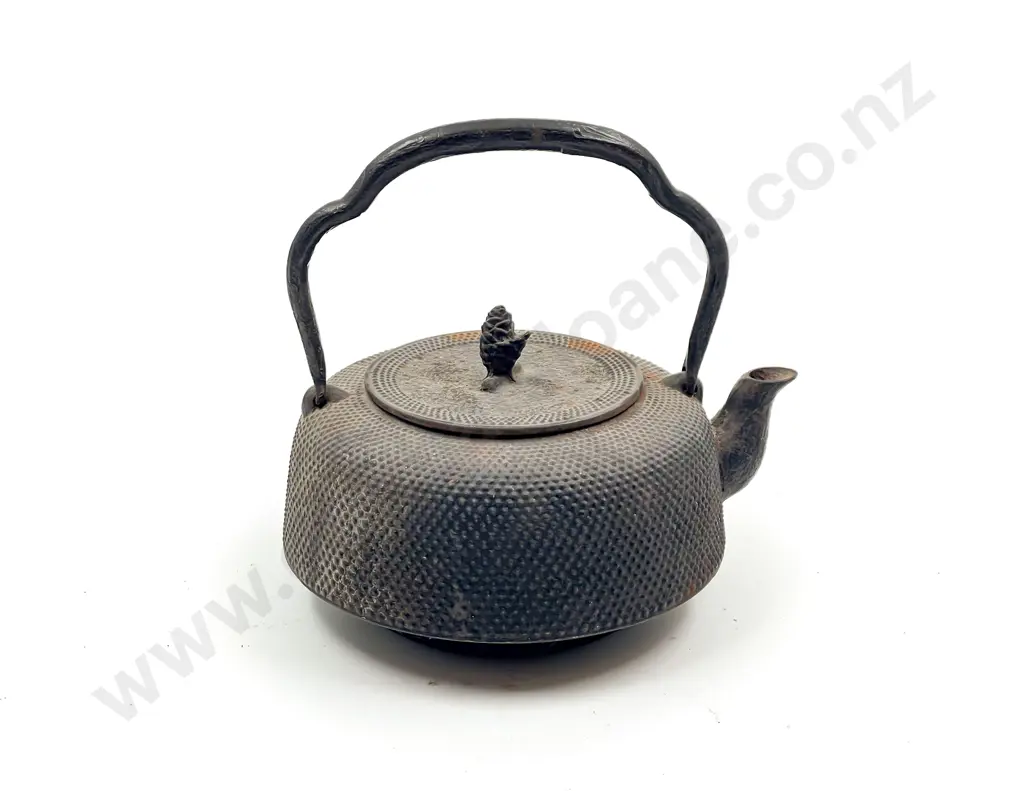Cast Iron Oriental Teapot Image 1++