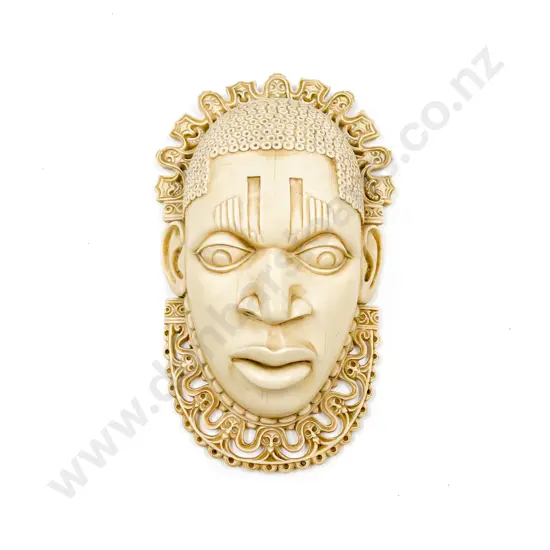 Carved Resin Mask