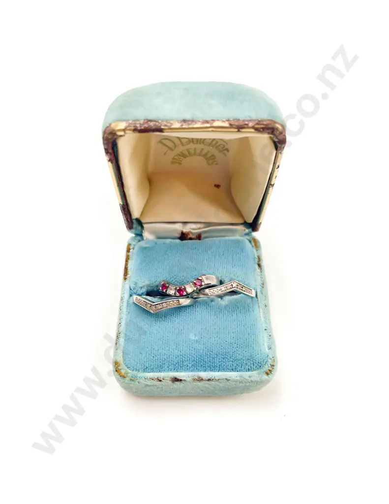 Three Five Stone S/S Band Rings Image 1++
