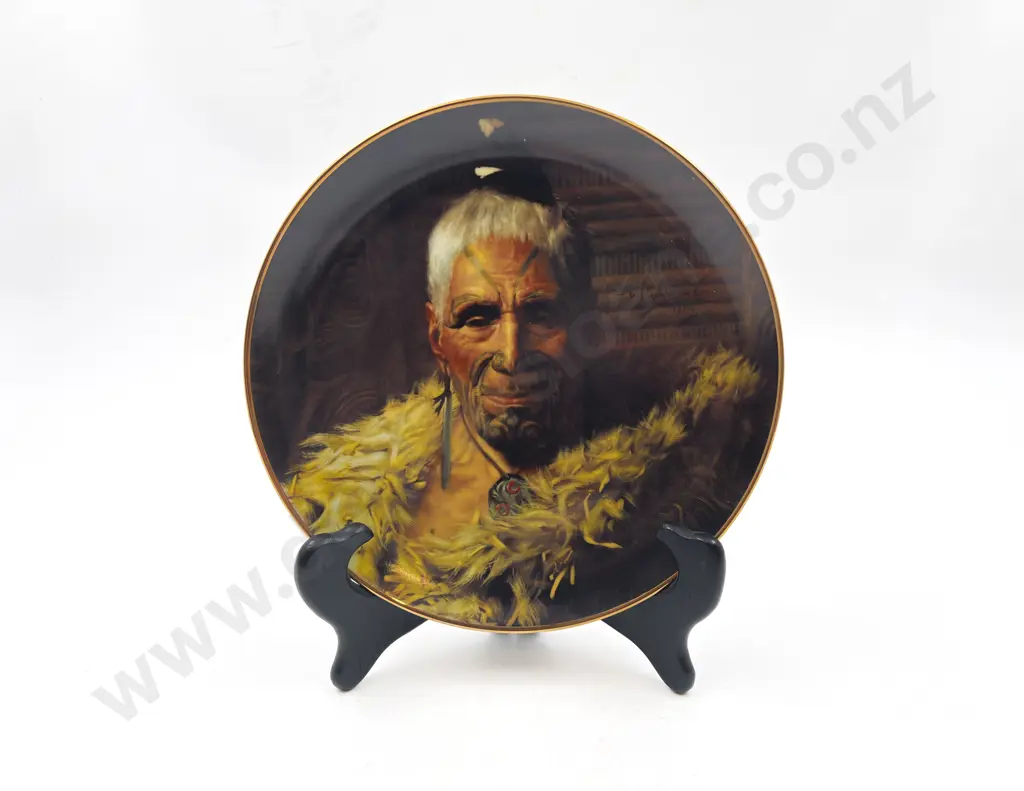 Set of Six Temuka Charles F. Goldie Plates Image 1++