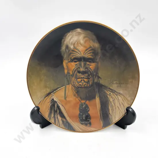 Set of Six Temuka Charles F. Goldie Plates