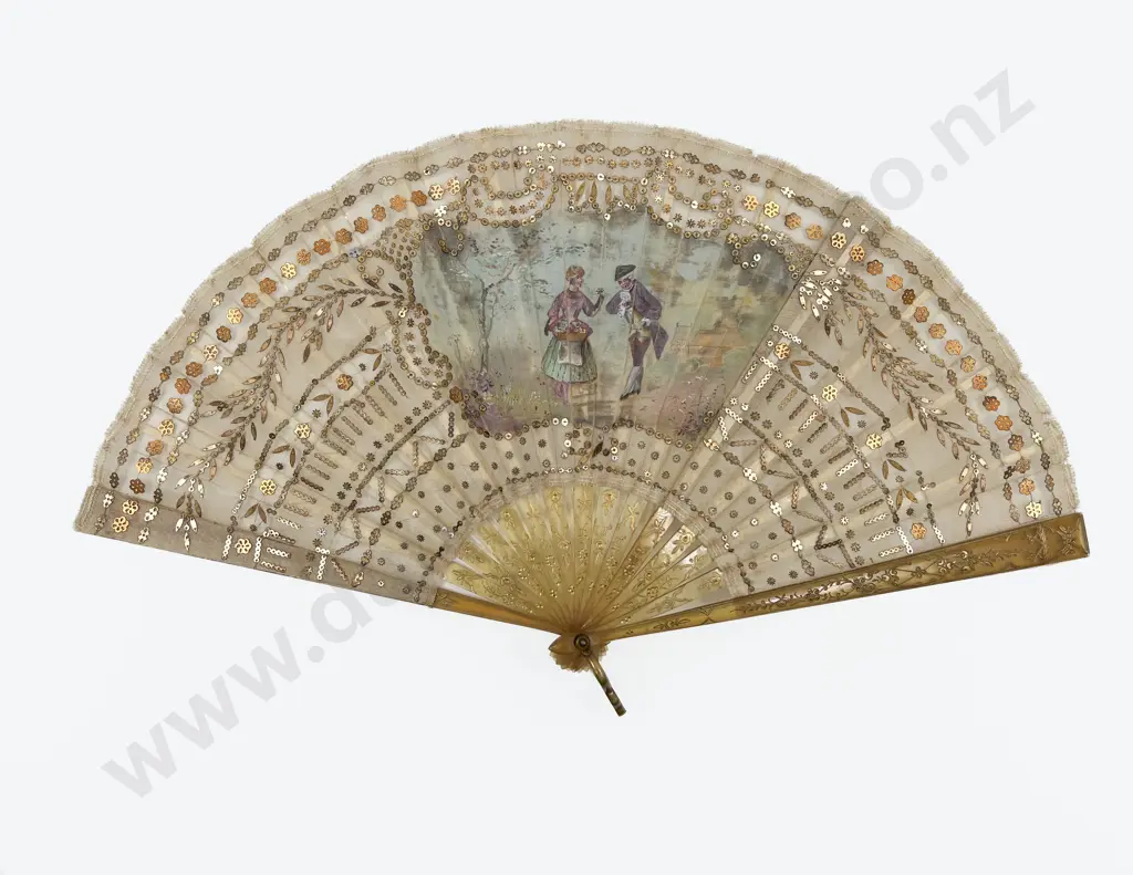 Vintage Decorative Fan Image 1++