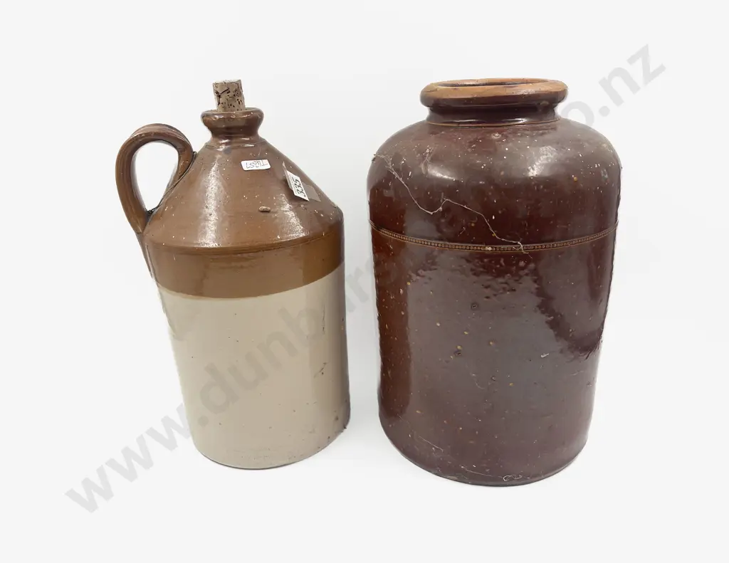 Stoneware Crock & Bottle Image 1++