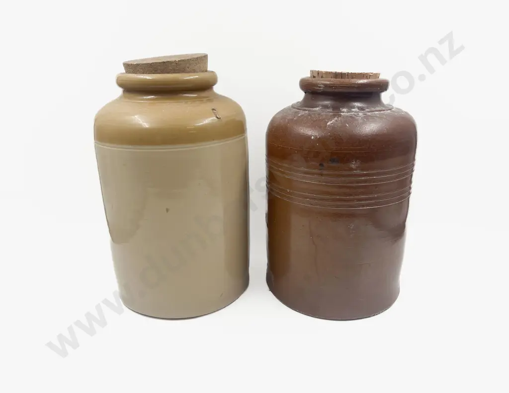 Two Stoneware Crocks Image 1++