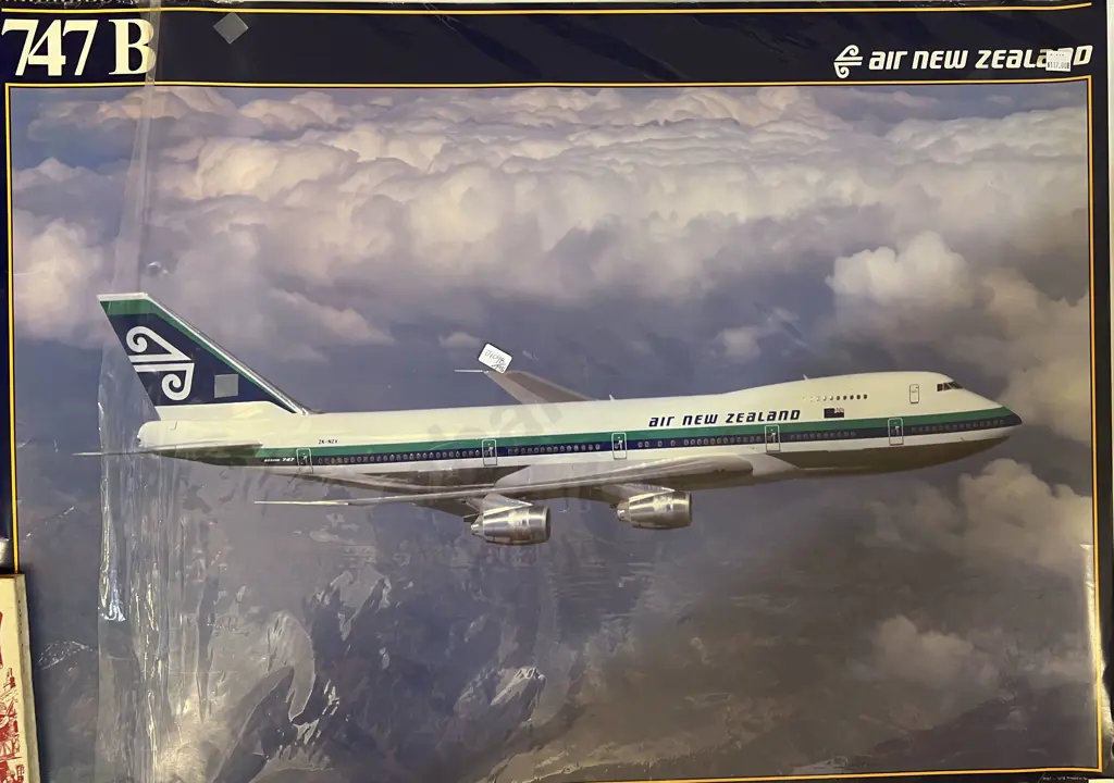 Quantity of Assorted Air New Zealand Posters etc Image 1++