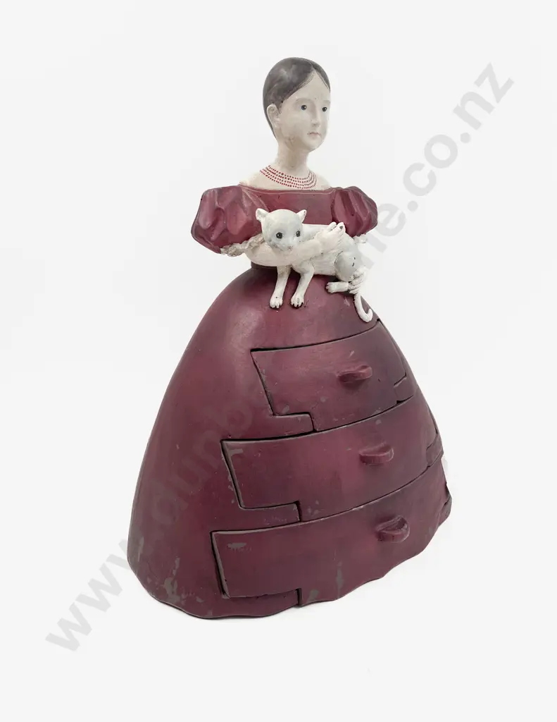 Vintage Figural Form Jewellery Drawers Image 1++