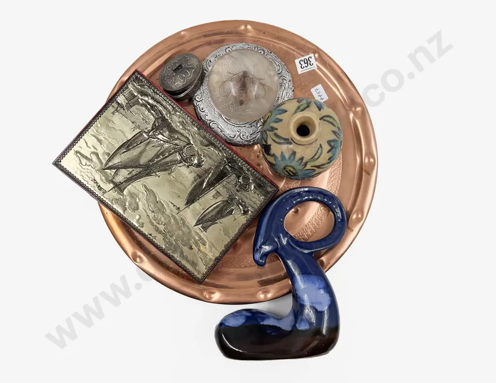 Quantity of Assorted on Copper Tray Image 1++