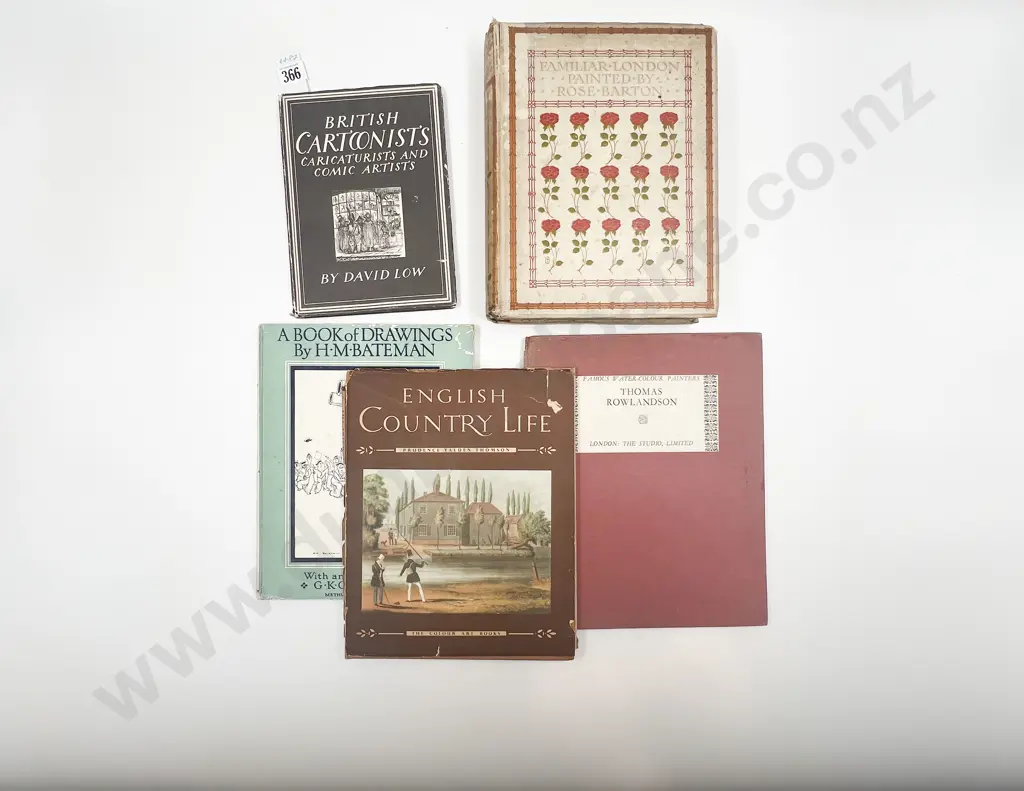 Quantity of Assorted Vintage Art Related Volumes Image 1++