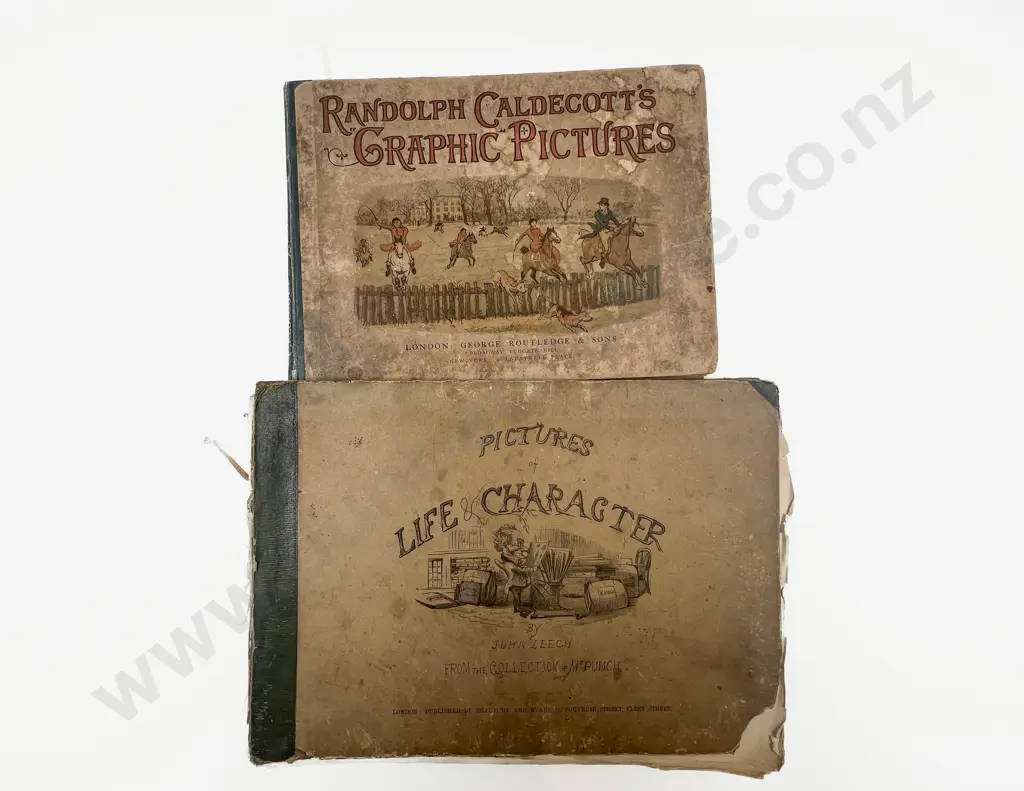 Randolph Caldecott's Graphic Pictures together with Other Image 1++