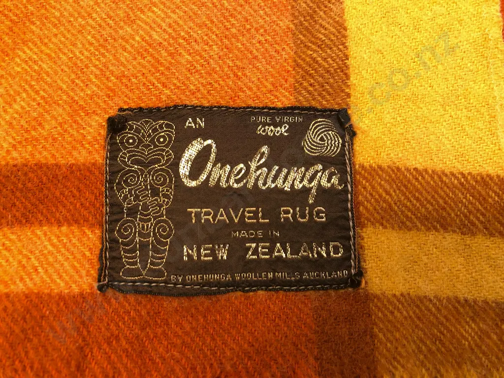 Vintage Onehunga Travel Blanket Image 1++