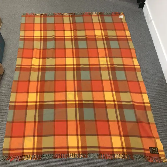Vintage Onehunga Travel Blanket