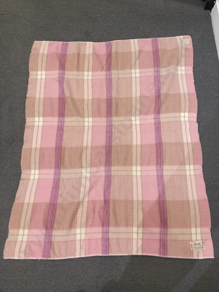 Vintage Onehunga Woollen Blanket Image 1++