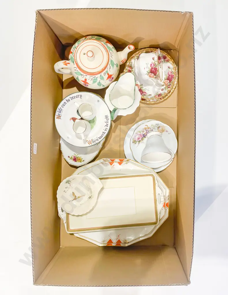 Two Boxes of Assorted Fancy China etc Image 1++