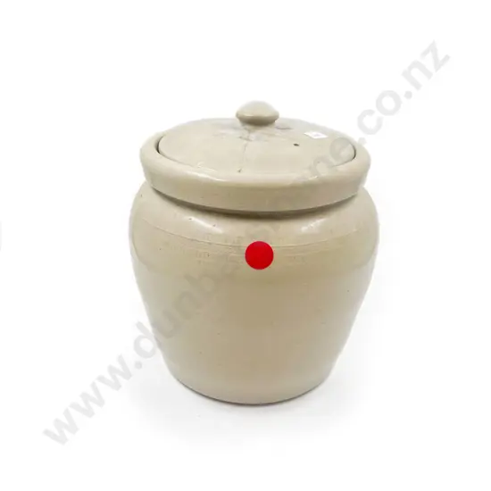 Two Lidded Crocks