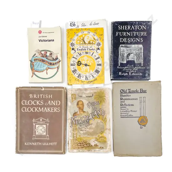 Small Quantity of Assorted Books incl Clockmakers & Early NZ