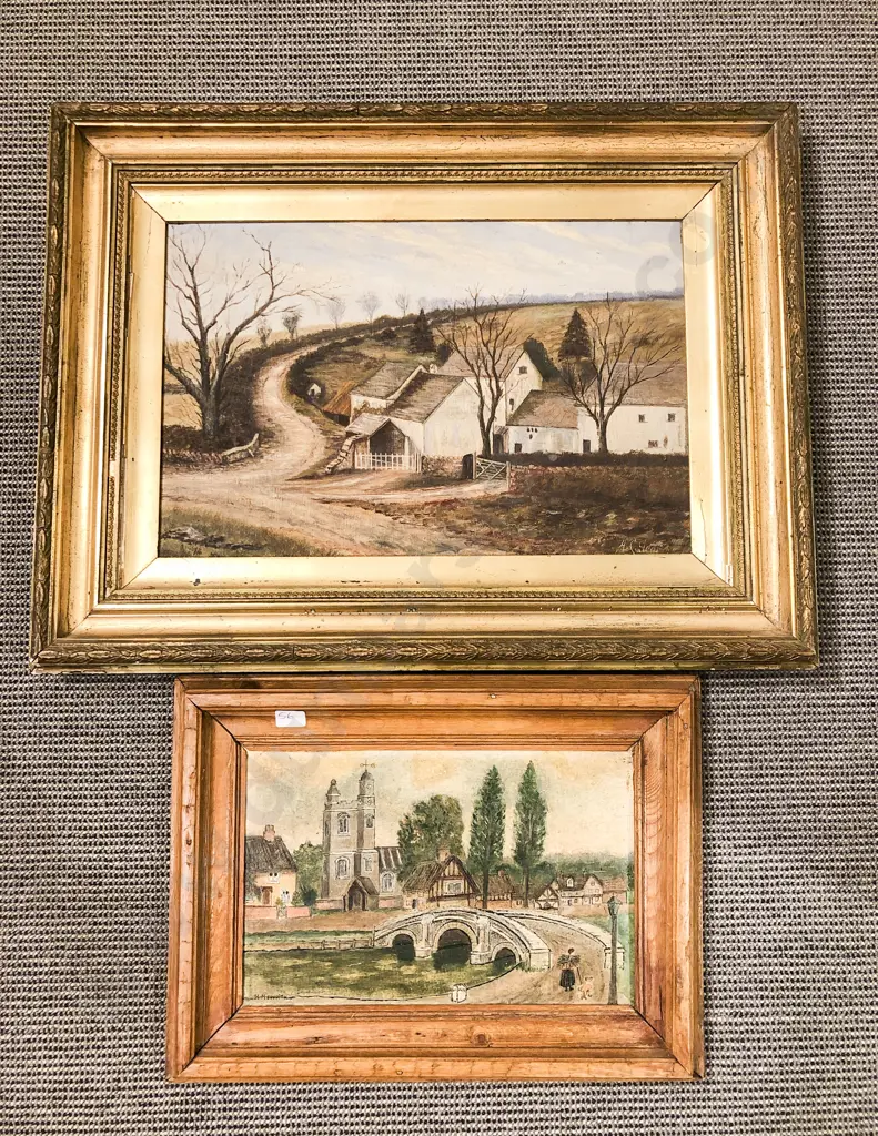 Vintage Oil Work on Canvas together with Other Image 1++