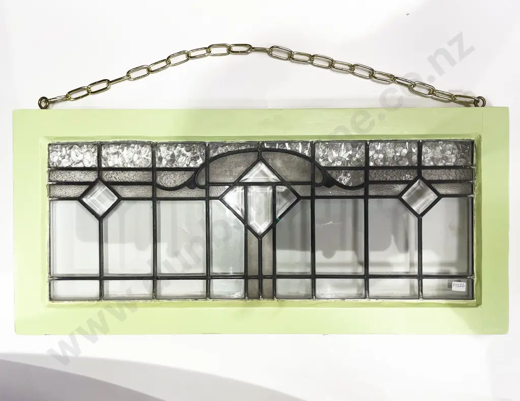 Wall Hung Stained Glass Window Frame Image 1++