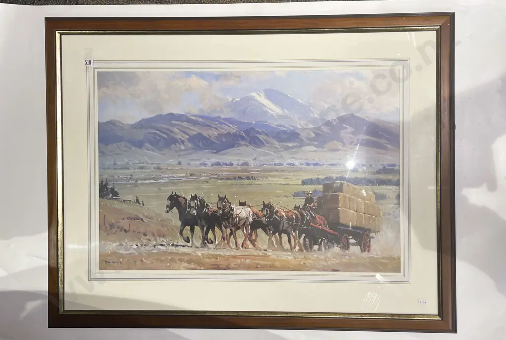 Framed Peter Beadle Print Image 1++