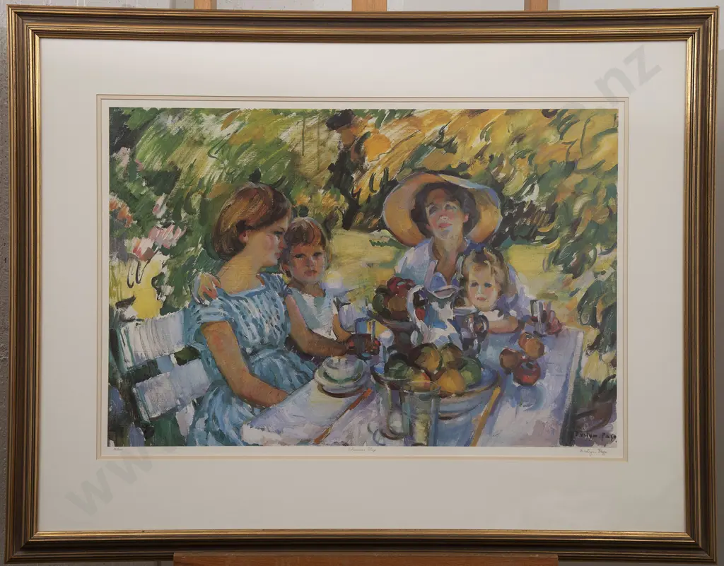 Evelyn Page (1899 - 1993) -  Summer Day - Print Image 1++