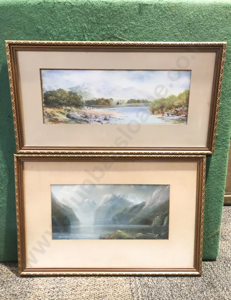 Two Vintage Pastel Works - Unsigned Image 1++