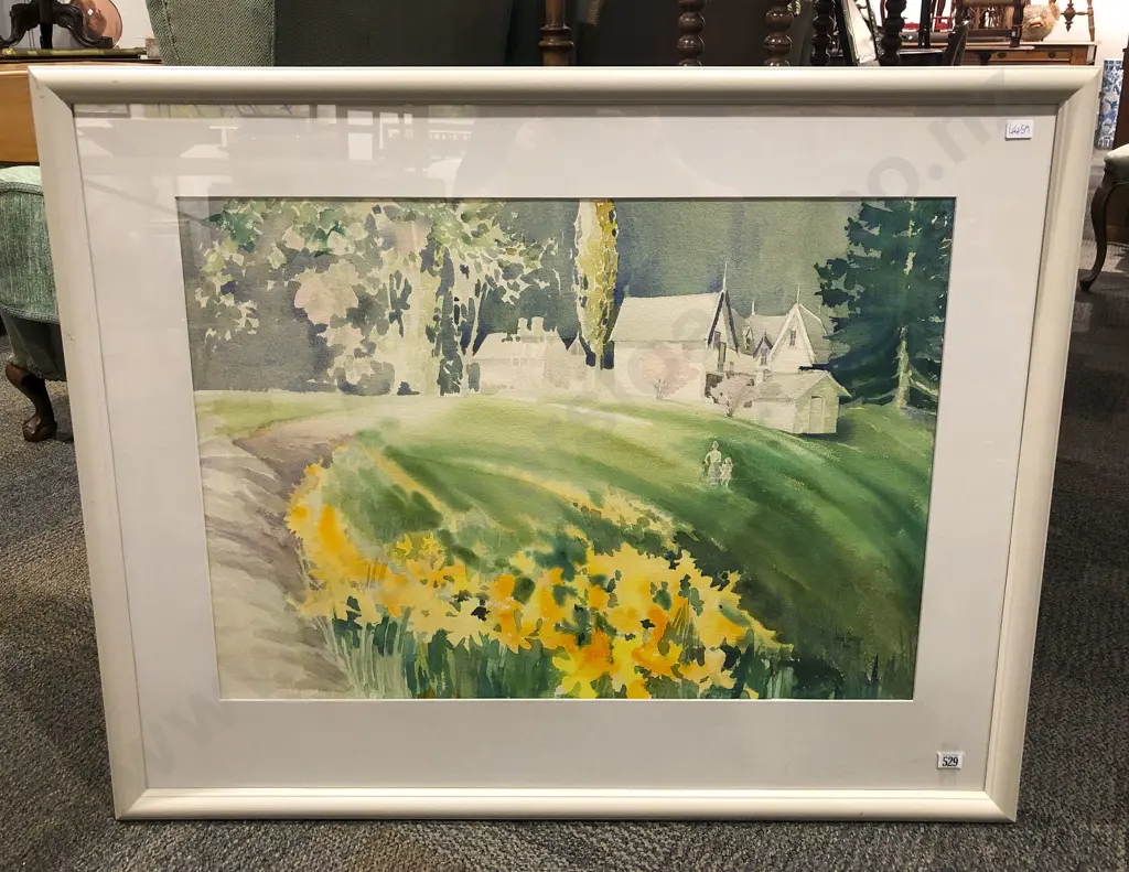 John Castle "Spring Has Sprung" Watercolour Image 1++