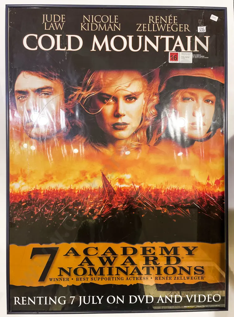 Seven Assorted Framed Posters Image 1++