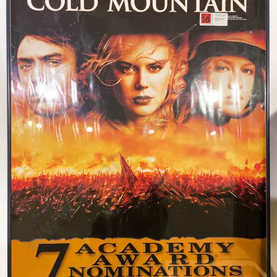 Seven Assorted Framed Posters