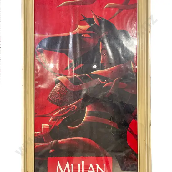 Three Assorted Framed Posters
