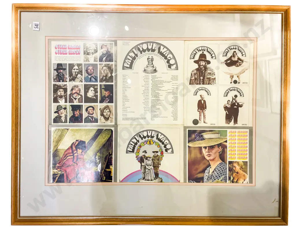 Seven Assorted Framed Posters etc Image 1++